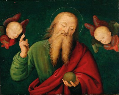 Gottvater mit Engeln, ca. 1510 von Giannicola di Paolo