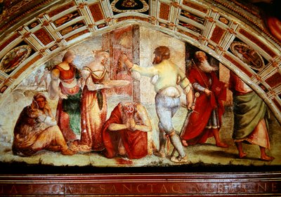 Die Enthauptung von Johannes dem Täufer, 1519 von Giannicola di Paolo