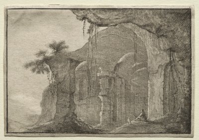 Ruinen eines Amphitheaters von Gillis Neyts