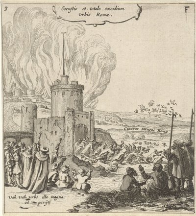 Brand in Rom von Gillis van Scheyndel (I)