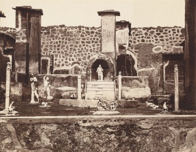 Haus des Marco Lucrezio, Pompeji von Giorgio Sommer