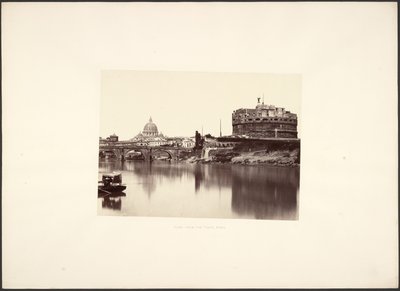 Rom vom Tiber aus, Rom von Giorgio Sommer