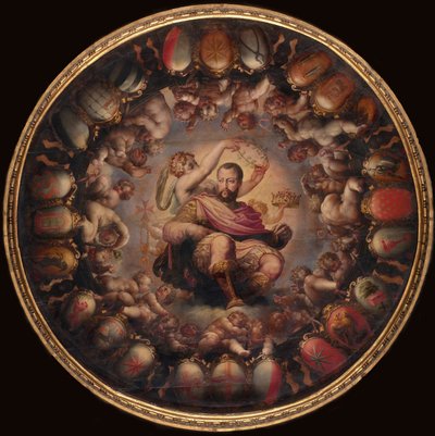 Apotheose von Cosimo I. de Medici, 1563-1565 von Giorgio Vasari