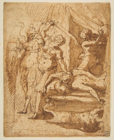 Judith enthauptet Holofernes von Giorgio Vasari