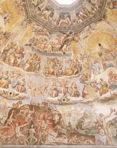 Das Jüngste Gericht (Detail) von Giorgio Vasari