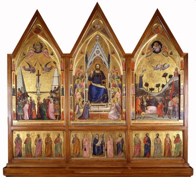 Das Stefaneschi-Triptychon, ca. 1320 von Giotto di Bondone