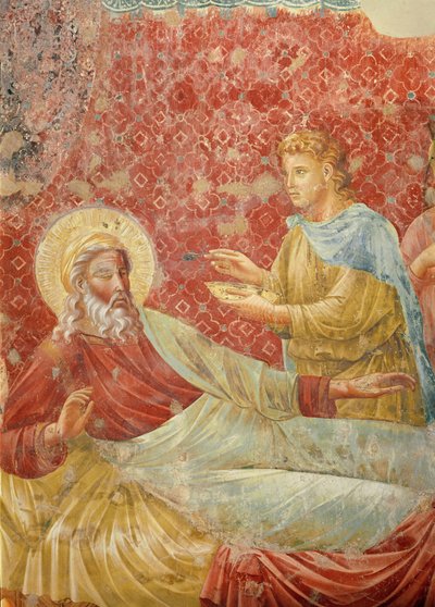 Isaak weist Esau zurück (Detail) von Giotto di Bondone
