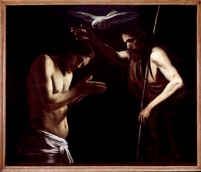 Die Taufe Jesu von Giovanni Battista Caracciolo