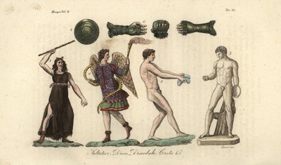 Griechische Athleten und ihre Werkzeuge von Giovanni Antonio Sasso