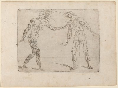 Aus "Bizzarie di varie Figure" von Giovanni Battista Bracelli