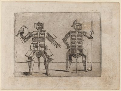 Aus "Bizzarie di varie Figure" von Giovanni Battista Bracelli