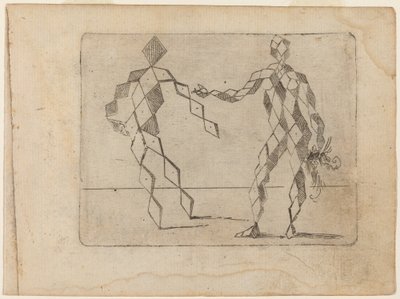 Aus "Bizzarie di varie Figure" von Giovanni Battista Bracelli
