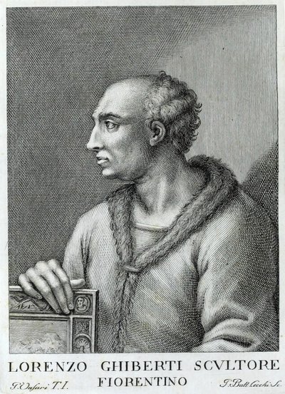 Lorenzo Ghiberti von Giovanni Battista Cecchi