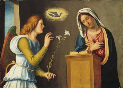 Verkündigung an die Jungfrau Maria von Giovanni Battista Cima da Conegliano