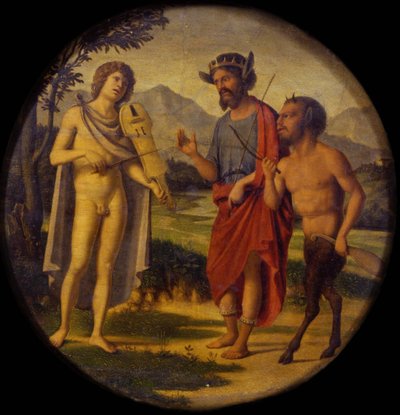 Das Urteil des Midas, 1505-1508 von Giovanni Battista Cima da Conegliano