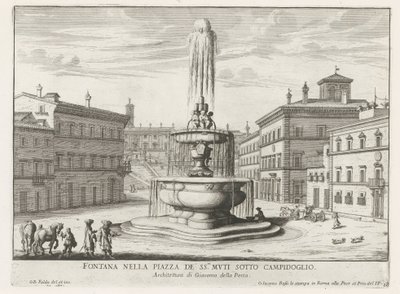 Brunnen auf der Piazza d