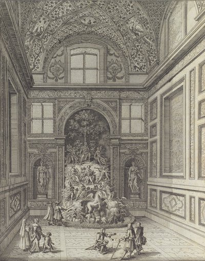 Stanza de Venti im Teatro di Belvedere di Frascati von Giovanni Battista Falda