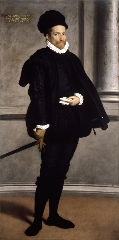 Porträt von Bernardo Spini, ca. 1573-1575 von Giovanni Battista Moroni