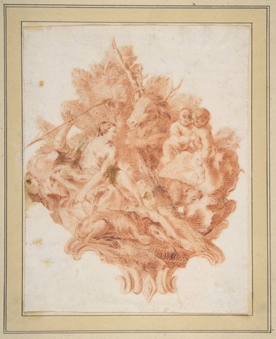 Vignette zu Torquato Tassos „Das befreite Jerusalem“ (X:78) von Giovanni Battista Piazzetta