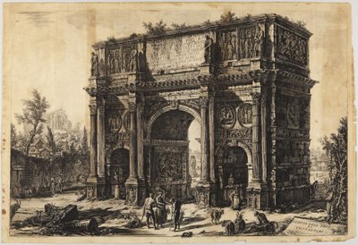 Konstantinsbogen von Giovanni Battista Piranesi