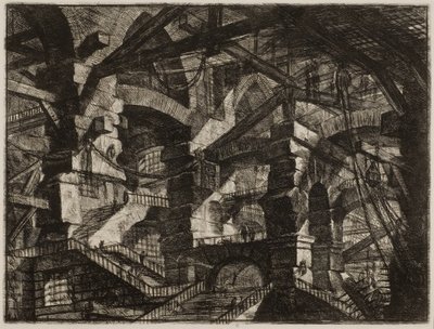 Die erfundenen Kerker XIV von Giovanni Battista Piranesi