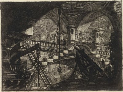 Aus der Serie Die imaginären Gefängnisse (Le Carceri d