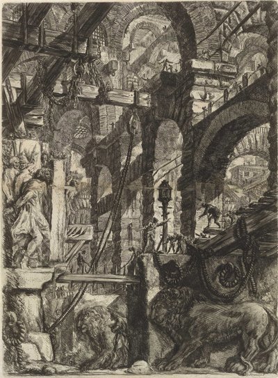Aus der Serie Die imaginären Gefängnisse (Le Carceri d