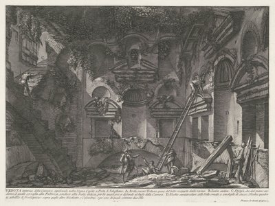 Innenansicht des Grabmals bei Vigna Casali von Giovanni Battista Piranesi