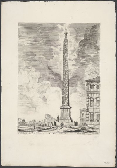 Lateran-Obelisk in Rom von Giovanni Battista Piranesi