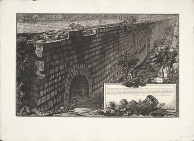 Mauerbau von Giovanni Battista Piranesi