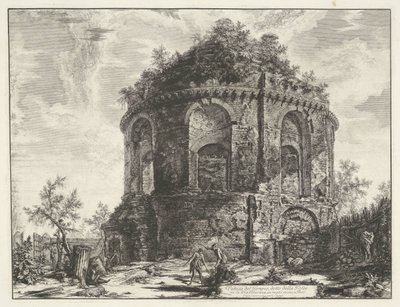 Tempio della Tosse bei Tivoli von Giovanni Battista Piranesi