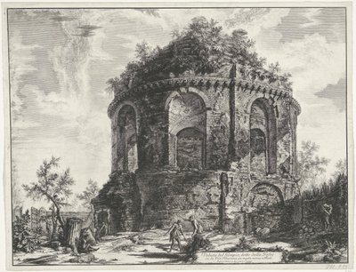 Tempio della Tosse bei Tivoli von Giovanni Battista Piranesi