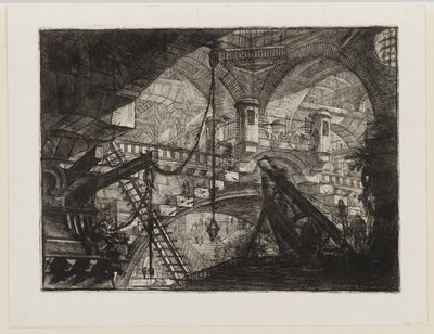 Der Bogen mit dem Muschelornament von Giovanni Battista Piranesi