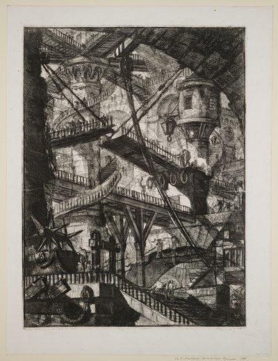 Die Zugbrücke von Giovanni Battista Piranesi
