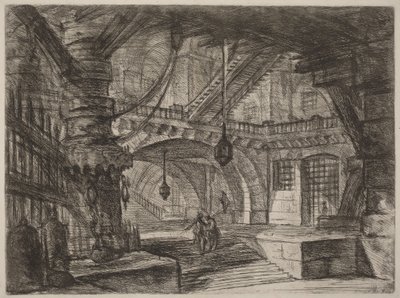 Der Pier mit Ketten von Giovanni Battista Piranesi