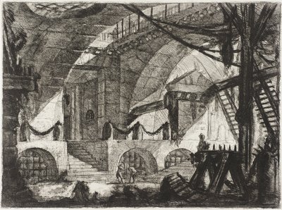 Der Sägebock von Giovanni Battista Piranesi