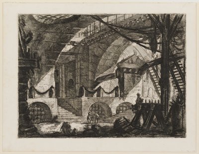 Der Sägebock von Giovanni Battista Piranesi