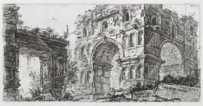 Der Tempel der Diana von Giovanni Battista Piranesi