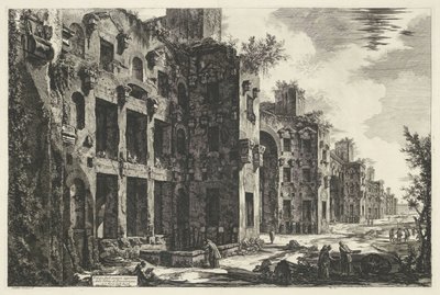 Thermen des Diokletian in Rom von Giovanni Battista Piranesi