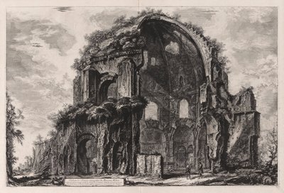 Veduta del Tempio ottangolare di Minerva Medica, aus Vedute di Roma von Giovanni Battista Piranesi