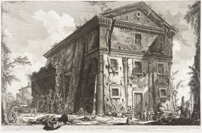 Ansicht des Bacchustempels, 1760-78 von Giovanni Battista Piranesi