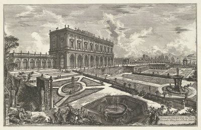 Villa Albani in Rom von Giovanni Battista Piranesi