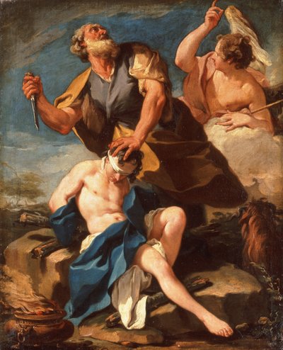Das Opfer Isaaks von Giovanni Battista Pittoni