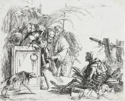 Der Tod gewährt Audienz von Giovanni Battista Tiepolo