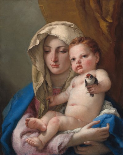 Madonna mit dem Stieglitz von Giovanni Battista Tiepolo