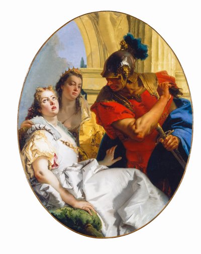 Szene aus der antiken Geschichte von Giovanni Battista Tiepolo