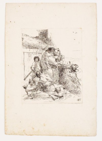 Das Schlangenopfer von Giovanni Battista Tiepolo