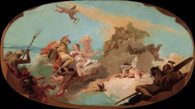 Die Apotheose des Admirals Vittor Pisani von Giovanni Battista Tiepolo