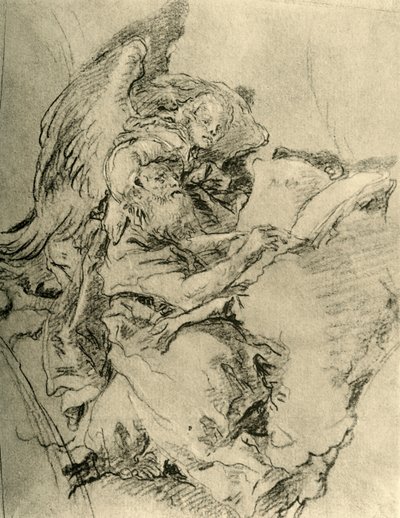 Der Evangelist Matthäus, 1743, 1928 von Giovanni Battista Tiepolo