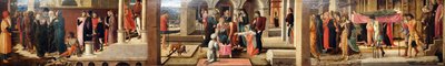 Drei Geschichten von Drusiana und von St. Johannes dem Evangelisten von Giovanni Bellini